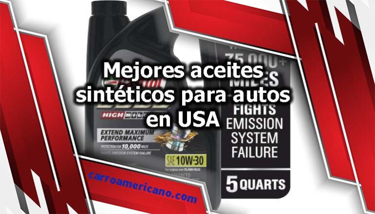 Mejores aceites sintéticos para autos en USA
