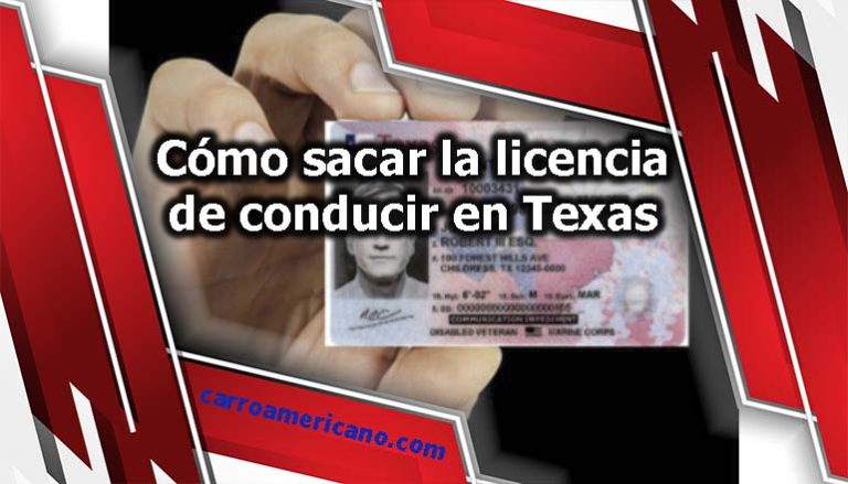 Cómo sacar la licencia de conducir en Texas