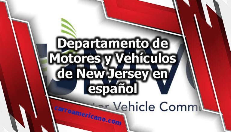 Departamento de Motores y Vehículos de New Jersey en español
